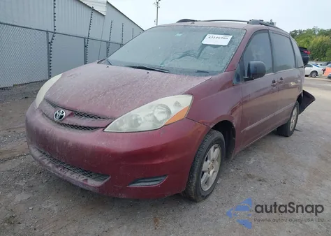 2006 Toyota Sienna Le z USA, uszkodzony, nr VIN 5TDZA23C16S580211